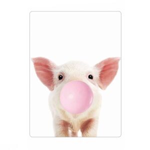 Pig Bubblegum Magnet 